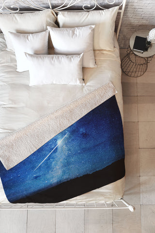 Chelsea Victoria One Of My Kind Fleece Throw Blanket