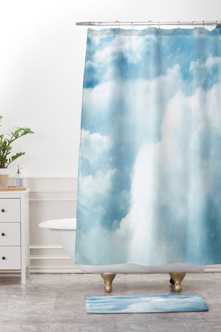 Chelsea Victoria Over The Moon Shower Curtain And Mat