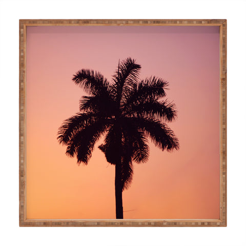 Chelsea Victoria Palm Sunset Square Tray