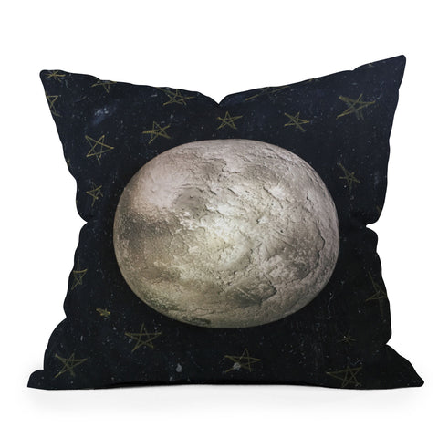 Chelsea Victoria Paper Moon Throw Pillow