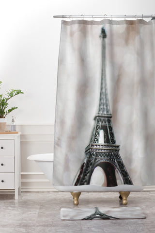 Chelsea Victoria Paris Dreams Shower Curtain And Mat