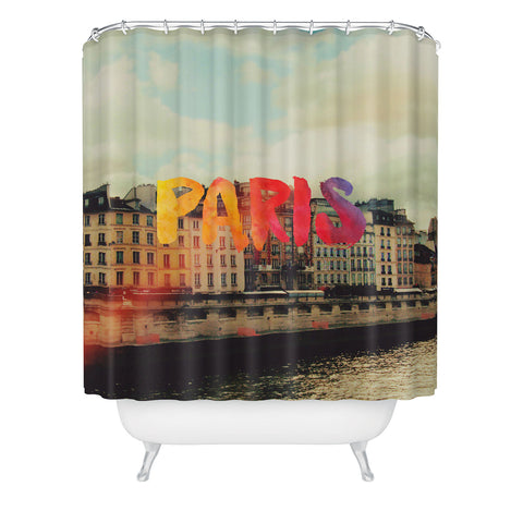 Chelsea Victoria Paris For A Day Shower Curtain