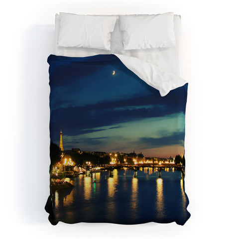 Chelsea Victoria Paris I Love You Duvet Cover