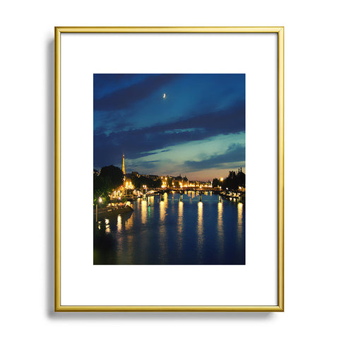 Chelsea Victoria Paris I Love You Metal Framed Art Print