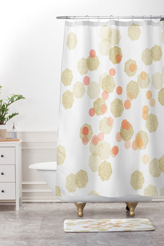 Chelsea Victoria Party Girl Shower Curtain And Mat