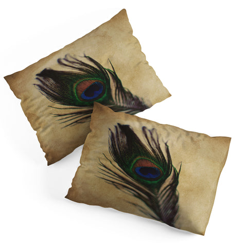 Chelsea Victoria Peacock Feather 2 Pillow Shams
