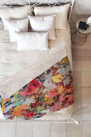 Chelsea Victoria Piece Into Place Fleece Throw Blanket