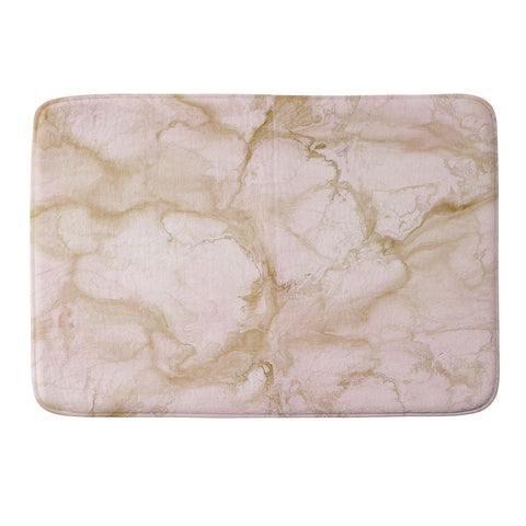 Chelsea Victoria Pink Marble Memory Foam Bath Mat