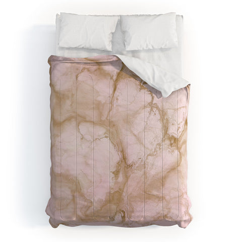 Chelsea Victoria Pink Marble Comforter