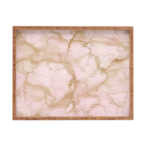 Chelsea Victoria Pink Marble Rectangular Tray