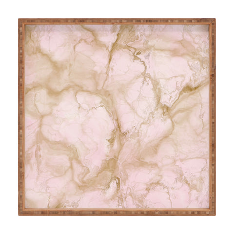 Chelsea Victoria Pink Marble Square Tray