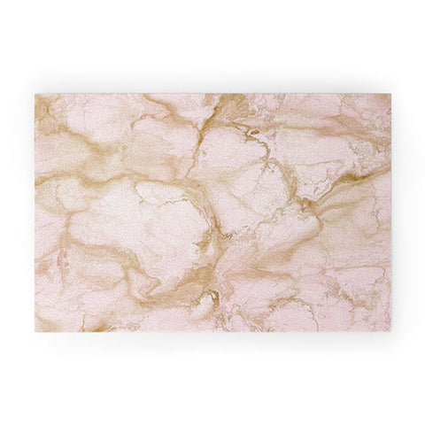 Chelsea Victoria Pink Marble Welcome Mat