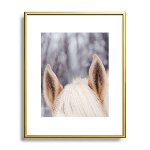 Chelsea Victoria Pony Baby Metal Framed Art Print