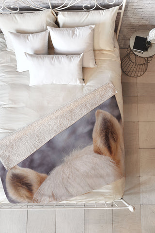 Chelsea Victoria Pony Baby Fleece Throw Blanket