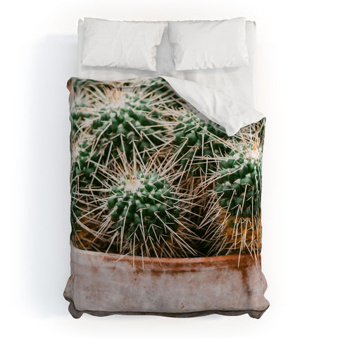 Chelsea Victoria Potted Cactus Duvet Cover