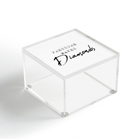 Chelsea Victoria Pressure Makes Diamonds Acrylic Box