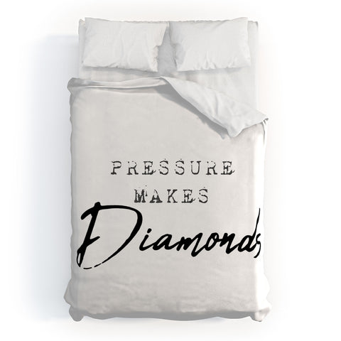 Chelsea Victoria Pressure Makes Diamonds Duvet Cover