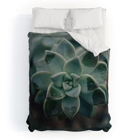 Chelsea Victoria Psychedelic Succulent Comforter