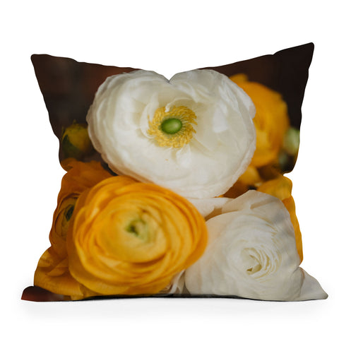 Chelsea Victoria Ranunculus No 4 Throw Pillow
