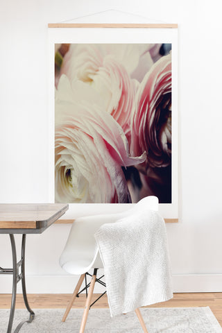 Chelsea Victoria Ranunculus Pop Art Print And Hanger