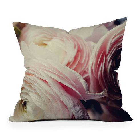Chelsea Victoria Ranunculus Pop Throw Pillow