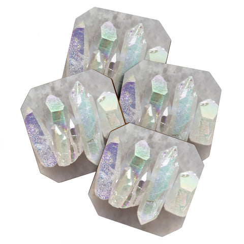 Chelsea Victoria Raw Crystals Coaster Set
