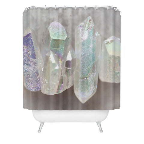 Chelsea Victoria Raw Crystals Shower Curtain