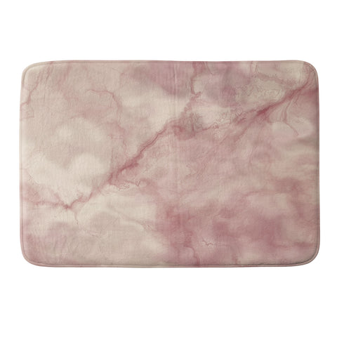 Chelsea Victoria Rose gold marble Memory Foam Bath Mat