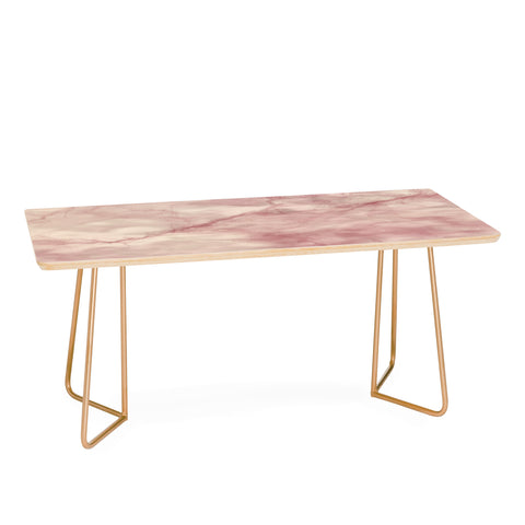 Chelsea Victoria Rose gold marble Coffee Table