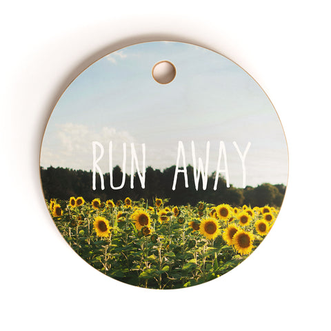 Chelsea Victoria Run Away Cutting Board Round