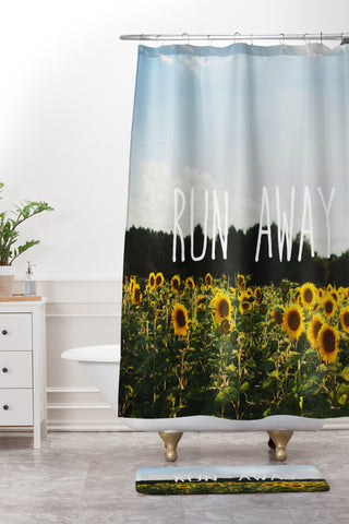 Chelsea Victoria Run Away Shower Curtain And Mat