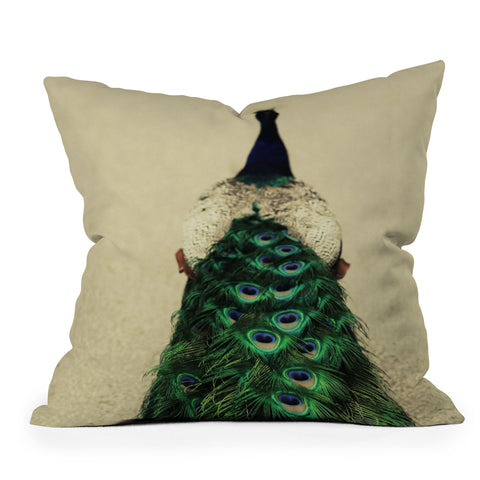 Chelsea Victoria Shake Your Tailfeather Throw Pillow