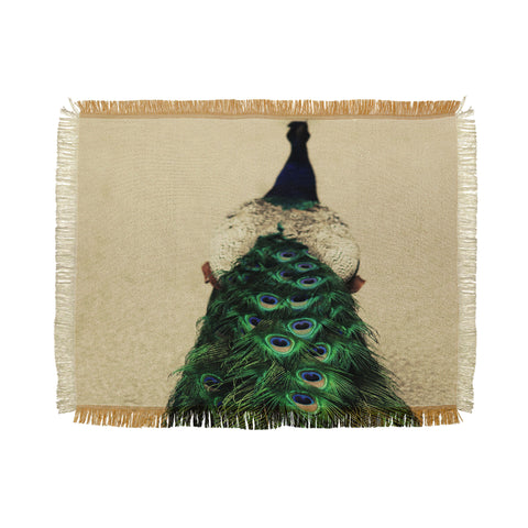 Chelsea Victoria Shake Your Tailfeather Throw Blanket