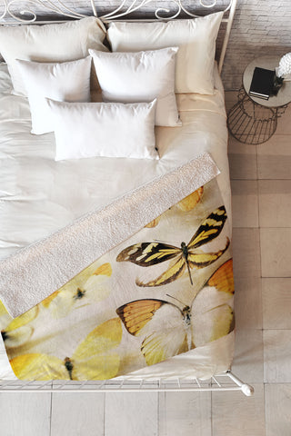 Chelsea Victoria Sherbert Dreams Fleece Throw Blanket