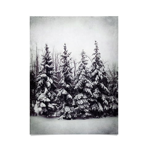 Chelsea Victoria Snow and Pines Poster