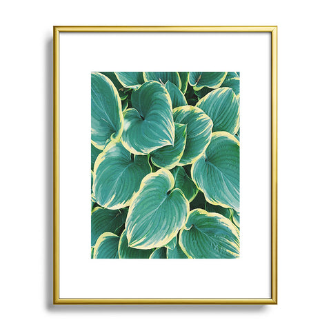 Chelsea Victoria Some Like It Hosta Metal Framed Art Print