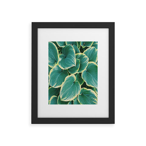 Chelsea Victoria Some Like It Hosta Framed Art Print