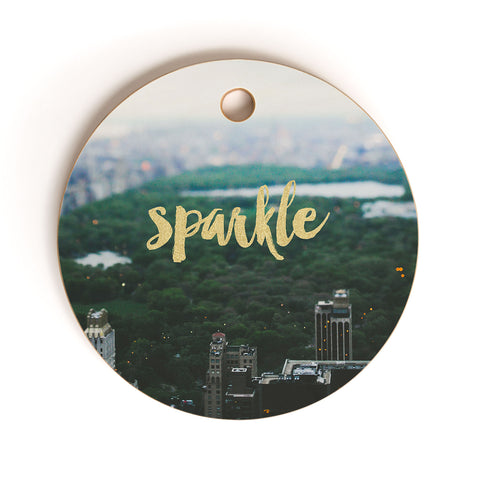 Chelsea Victoria sparkle manhattan Cutting Board Round