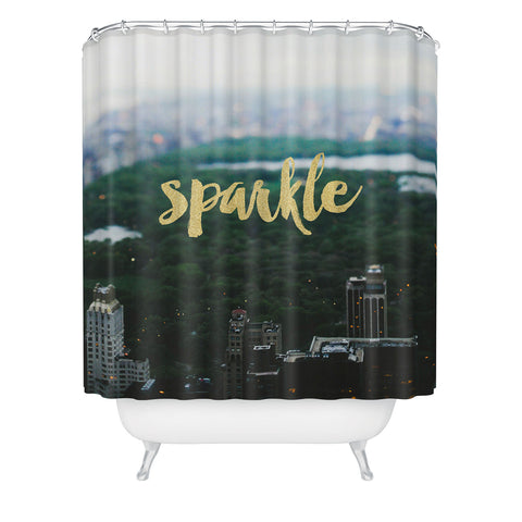 Chelsea Victoria sparkle manhattan Shower Curtain