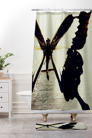 Chelsea Victoria Still Fly Shower Curtain And Mat