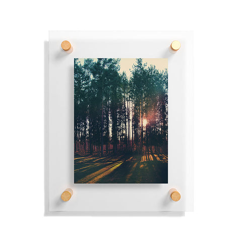 Chelsea Victoria Sun and Trees Floating Acrylic Print