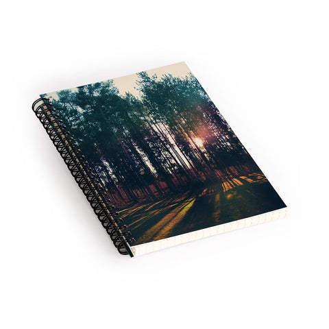 Chelsea Victoria Sun and Trees Spiral Notebook