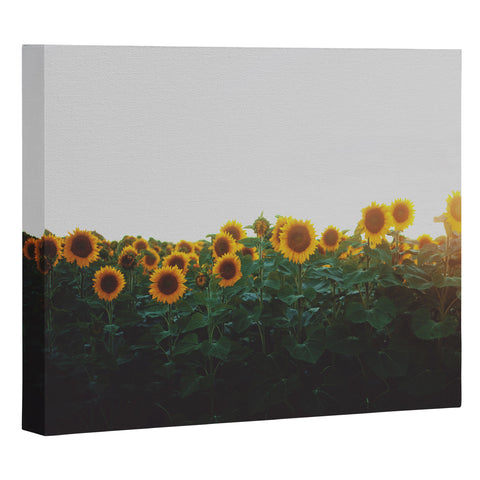 Chelsea Victoria Sunflower Fields Art Canvas
