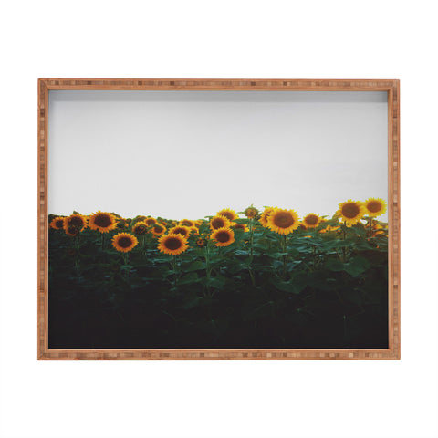Chelsea Victoria Sunflower Fields Rectangular Tray