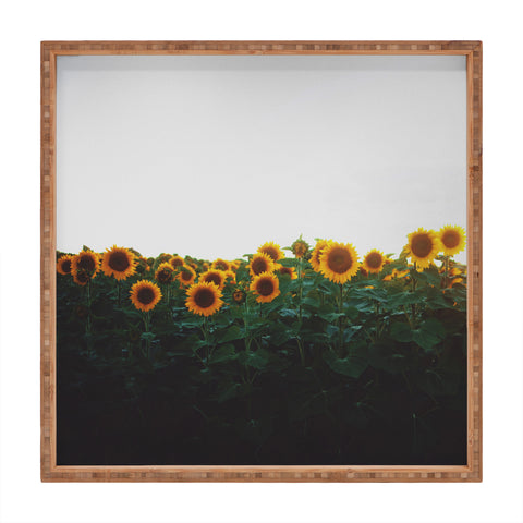 Chelsea Victoria Sunflower Fields Square Tray