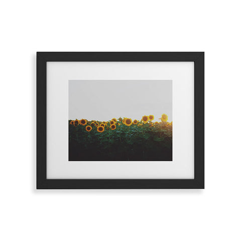 Chelsea Victoria Sunflower Fields Framed Art Print