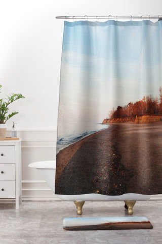 Chelsea Victoria The Autumn Day Shower Curtain And Mat