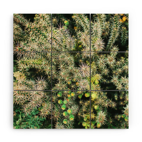 Chelsea Victoria The Cactus Wood Wall Mural