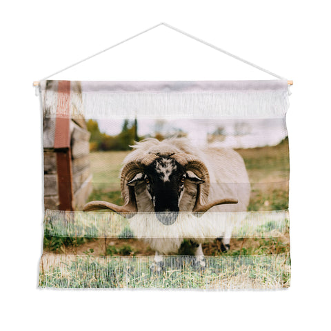 Chelsea Victoria The Curious Sheep Wall Hanging Landscape