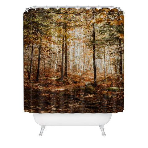 Chelsea Victoria The Forest Floor Shower Curtain